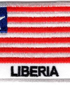 Liberia stoffen opstrijk patch