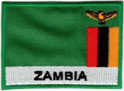 Zambia stoffen opstrijk patch