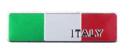 Italy vlag Aluminium plaatje
