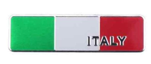 Italien-Flagge Aluminiumplatte