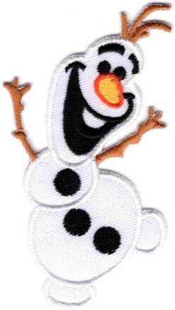 Olaf Frozen Applikation zum Aufbügeln