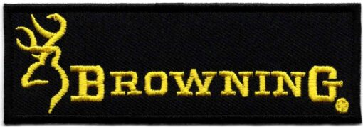 Browning stoffen opstrijk patch