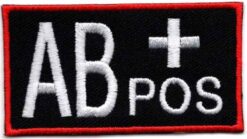 Bloedgroep AB+ Positief stoffen opstrijk patch