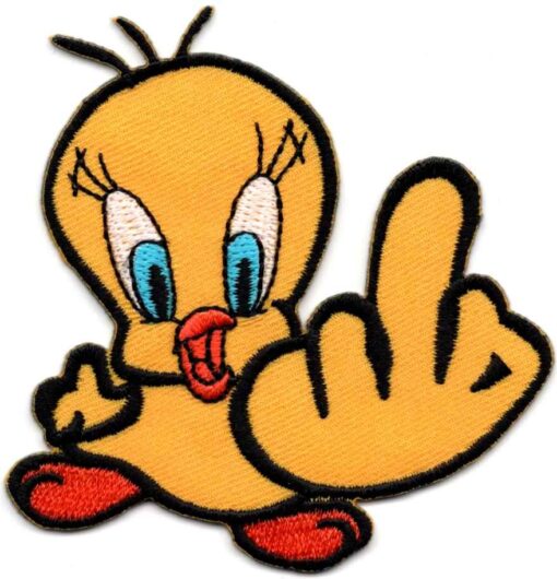 Tweety stoffen opstrijk patch