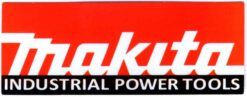 Aufkleber „Makita Industrial Power Tools“.