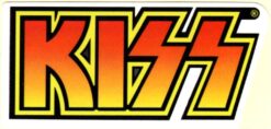 Kiss sticker