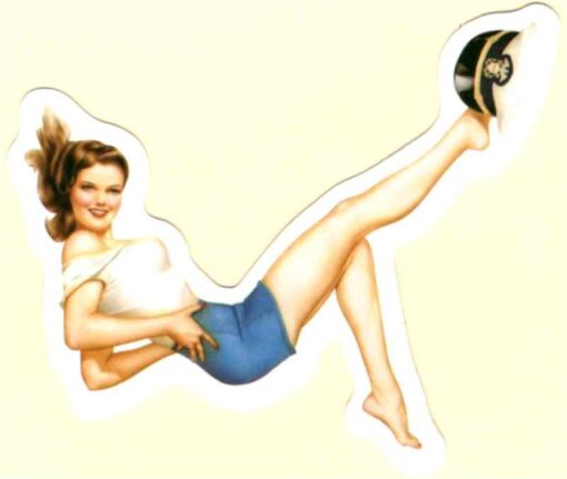 Pin Up Girl sticker