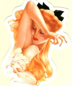 Pin Up Girl sticker