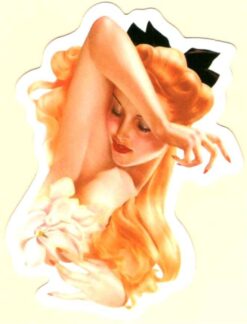 Sticker Pin Up Girl