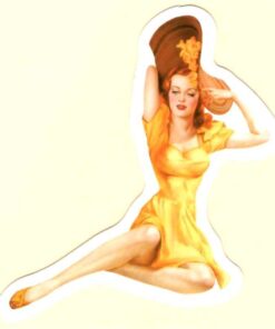 Pin Up Girl sticker