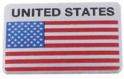 USA-Flagge Aluminiumplatte