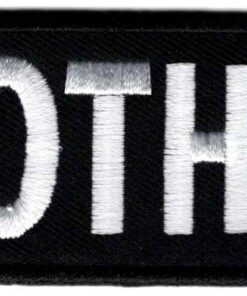 Gothic stoffen opstrijk patch