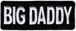Big Daddy Applikation zum Aufbügeln