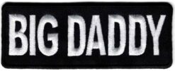 Big Daddy stoffen opstrijk patch