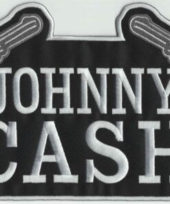 Johnny Cash stoffen opstrijk patch