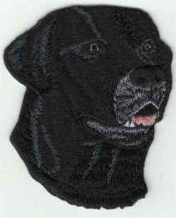 Labrador retriever stoffen opstrijk patch