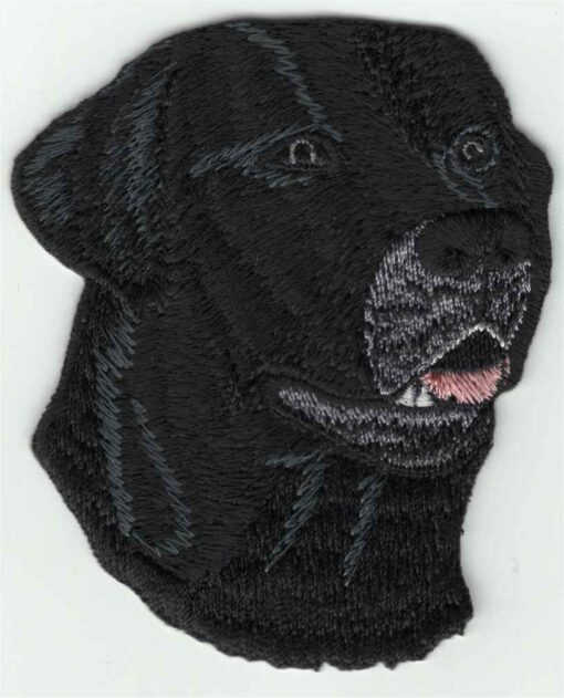 Labrador Retriever Applikation zum Aufbügeln