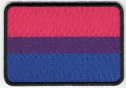 Bisexueel vlag stoffen opstrijk patch