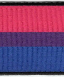 Patch thermocollant applique drapeau bisexuel