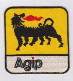 Agip-Applikation zum Aufbügeln