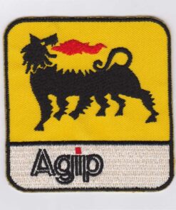 Agip-Applikation zum Aufbügeln