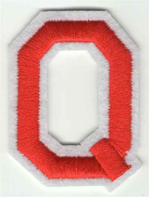 Lettre Q Applique Fer Sur Patch