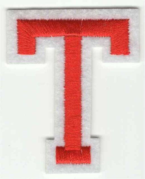 Lettre T Applique Fer Sur Patch