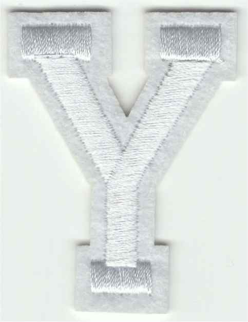 Lettre Y Applique Fer Sur Patch