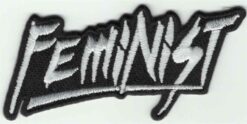 Feminist stoffen opstrijk patch
