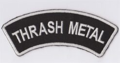 Trash Metal Applique Iron On Patch