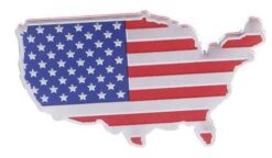 USA vlag Aluminium plaatje