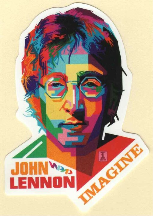 Sticker John Lennon Imagine