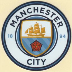 Manchester City-Aufkleber