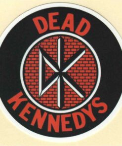 Aufkleber „Dead Kennedys“.