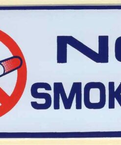 No Smoking sticker