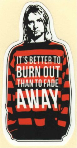 Kurt Cobain sticker