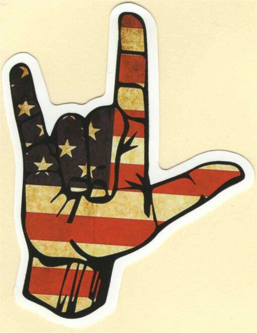 Duivelsteken Rock N Roll sticker