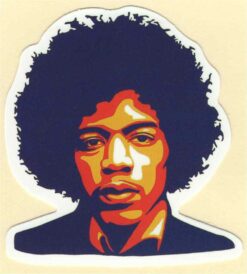 Jimi Hendrix sticker