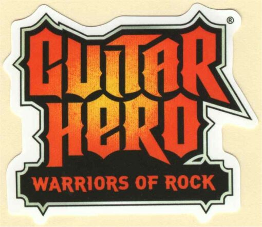 Guitar Hero sticker