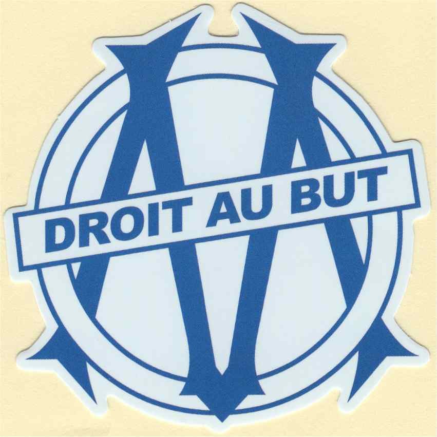 Olympischer Marseille-Aufkleber