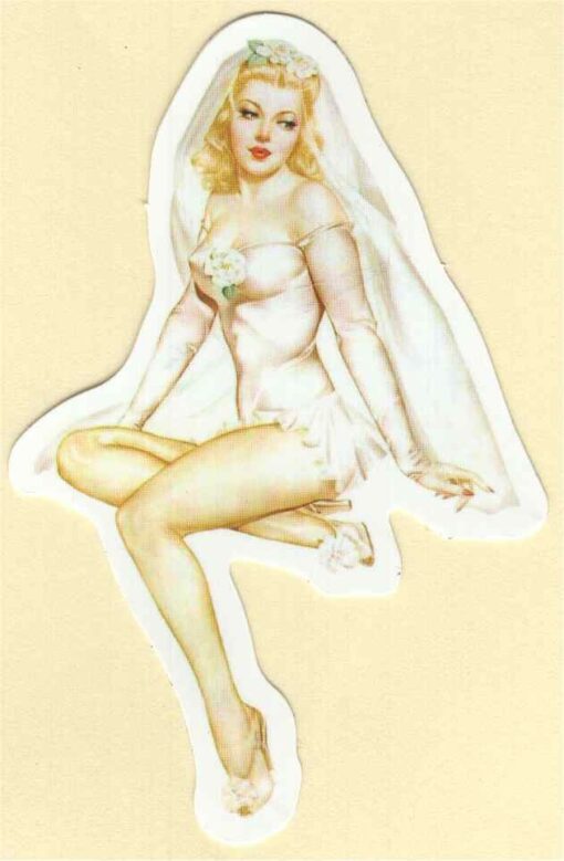 Pin Up Girl sticker