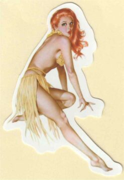 Pin Up Girl sticker