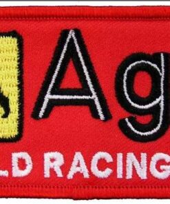 Agip World Racing Oils Applikation zum Aufbügeln