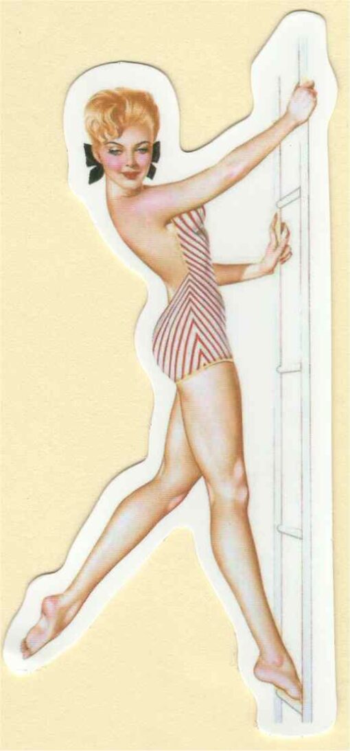 Pin Up Girl sticker