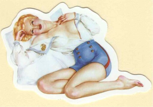 Pin Up Girl sticker