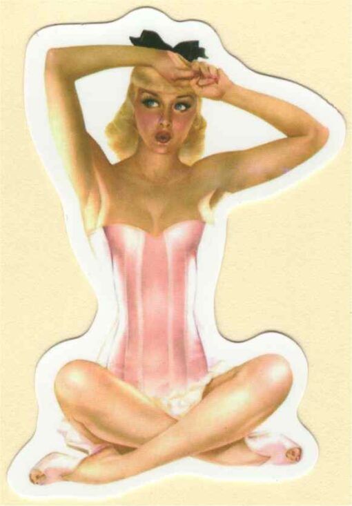 Pin Up Girl sticker