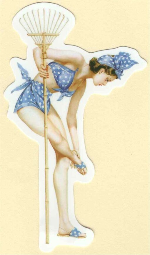 Pin Up Girl sticker