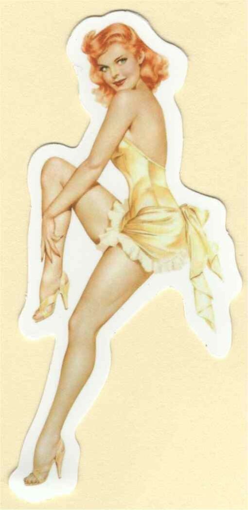 Pin Up Girl sticker