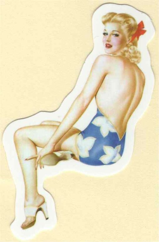 Pin Up Girl sticker