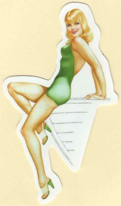 Pin Up Girl sticker